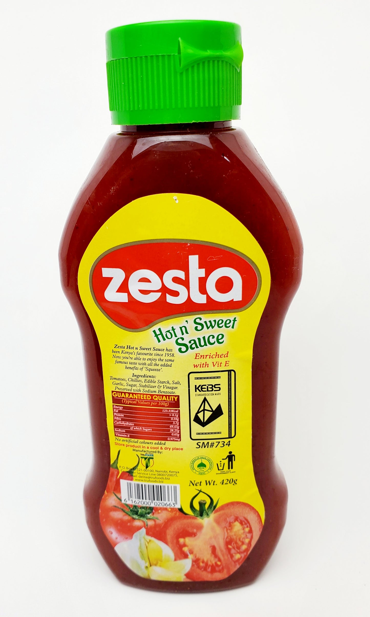 Zesta Hot n' Sweet Sauce - 420g