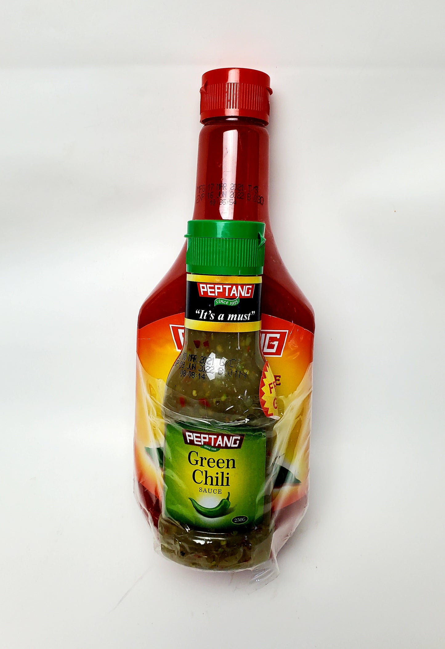 Peptang Tomato Sauce with Free Green Chili Sauce