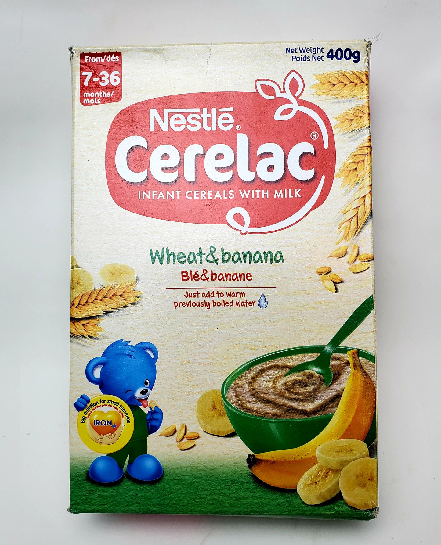 Nestle Cerelac Wheat & Banana - 400g