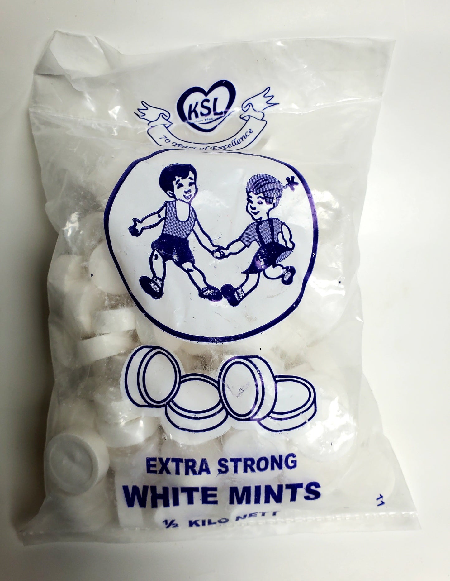 Extra Strong White Mint - 500g