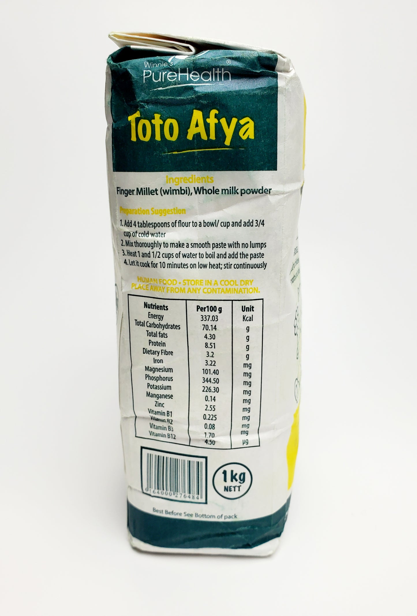 Toto afya infant porridge