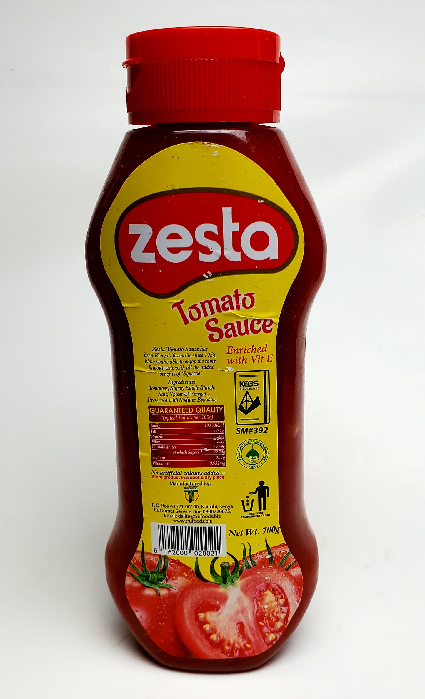 Zesta Tomato Sauce - 700g